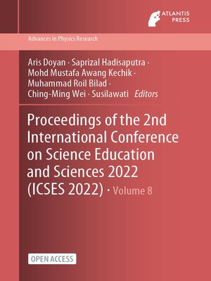 cover image of Proceedings of the 2nd International Conference on Science Education and Sciences 2022 (ICSES 2022)